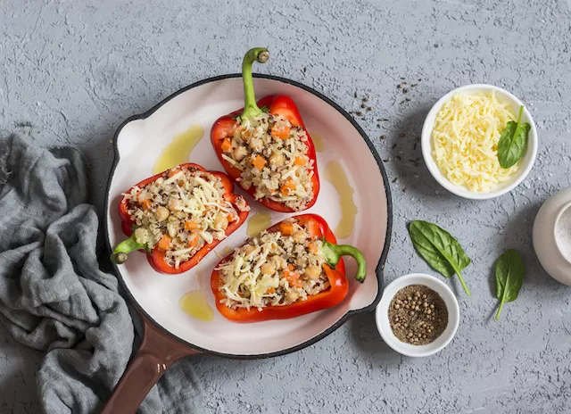 Vitamin C rich recipes stuffed bell peppers