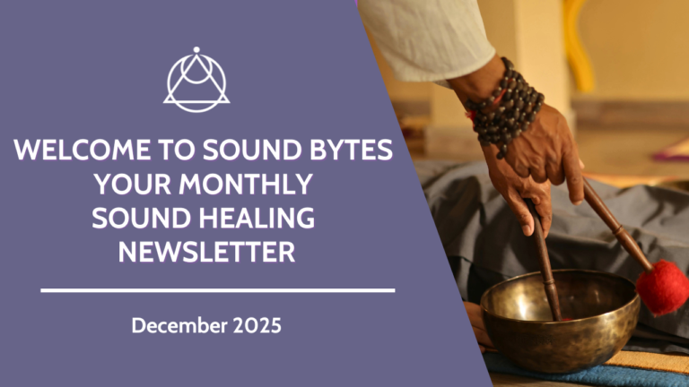 The Sound Healing Academy December Newsletter