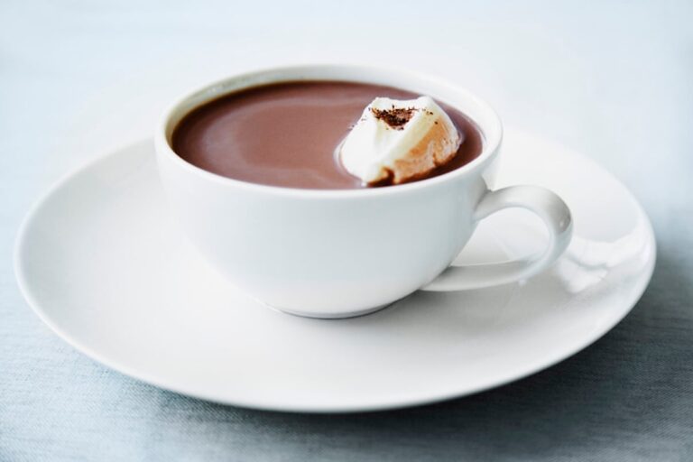 A Healthy Twist on Ina Garten’s Peppermint Hot Chocolate Recipe
