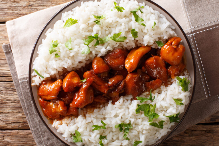 Crock Pot Honey Chicken and Rice |