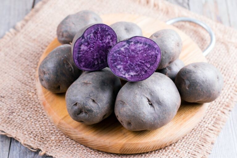 Purple Potatoes are fun and healthy! |
